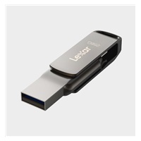 Lexar JumpDrive Dual Drive D400 Type-C/Type-C & Type-A, up to 130MB/s read (USB 3.1) 256GB