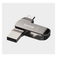 Lexar JumpDrive Dual Drive D400 Type-C/Type-C & Type-A, up to 130MB/s read (USB 3.1) 256GB