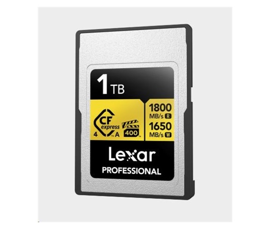 Lexar CFexpress 4.0 Pro Gold, VPG400, R1800/W1650 (Type A) 1TB