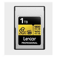 Lexar CFexpress 4.0 Pro Gold, VPG400, R1800/W1650 (Type A) 1TB