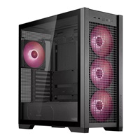 BAZAR - ASUS case TUF GAMING CASE (GT302) TG, Mid Tower, 4x 140mm ARGB Fan, černá - Po opravě (Komplet)