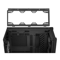 BAZAR - ASUS case TUF GAMING CASE (GT302) TG, Mid Tower, 4x 140mm ARGB Fan, černá - Po opravě (Komplet)