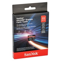 SanDisk micro SDXC karta 512GB Express (880/650 MB/s,  A1,  UHS-I,  U3)