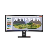 LENOVO LCD T34WD-40 - 34",VA,matný,21:9,3440x1440,120Hz,4ms,300cd,3000:1,HDMI,DP,USB-C,PD100W,RJ45,USBhub,VESA