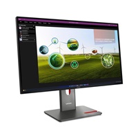 LENOVO LCD P27Q-40 + MC60 - 27",IPS,matný,16:9,2560x1440,178/178,4ms,350cd/m2,1500:1,HDMI,DP,USB-C,USB Hub,VESA,Pivot