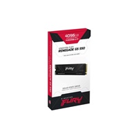 Kingston FURY RENEGADE G5 SSD 4TB M.2 2280 NVMe PCIe 5.0 (R 14800MB/s; W 14000MB/s)