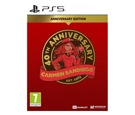 PS5 hra Carmen Sandiego 40th Anniversary Edition
