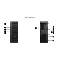 DELL PC Pro Max Micro FCM2250/TPM/U7-265/16GB/512 GB SSD/Nvidia A400/280W/WLAN/vPro/Kb/Mouse/W11 Pro/3Y PS NBD