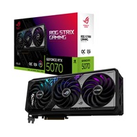 ASUS VGA NVIDIA GeForce RTX 5070 ROG STRIX 12GB OC, 12GB GDDR7, 3xDP, 2xHDMI
