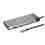 MANHATTAN Dokovací stanice USB-C 10v1, 2xHDMI, USB-C 3.1, USB-C PD 100W, 2xUSB-A 3.1, 3xUSB-A 3.0, RJ45