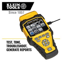 KLEIN TOOLS - VDV Scout® Pro Max Tester s přijímačem Set - 20x RJ45, 20x F-konektor