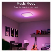 Govee RGBICWW Smart čtverhranné stropní světlo 2400lm 30cm Matter