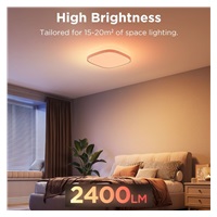 Govee RGBICWW Smart čtverhranné stropní světlo 2400lm 30cm Matter