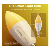 Govee Smart žárovka RGBWW 5W-50W 450lm E14 Long Life 2ks Matter