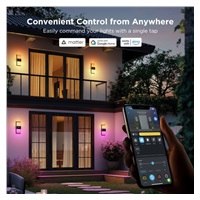 Govee RGBICWW Smart venkovní nástěnné světlo 1500lm Matter