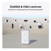 REOLINK Home Hub, 2x Argus Series B350 + 2x Solar Panel + 128GB microSD karta