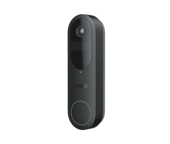 REOLINK bezpečnostní video zvonek D340B, 4MP, 2K, WiFi, černá