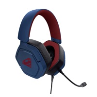 TRUST sluchátka GXT 492SM CARUS Superman, PS5 Gaming Headset, modrá