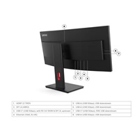LENOVO LCD ThinkVision T34WD-40- 34",IPS,mat,21:9,3440x1440,178/178,4/6ms,300cd/m2,3000:1,CAM,DP,HDMI,VESA,3Y
