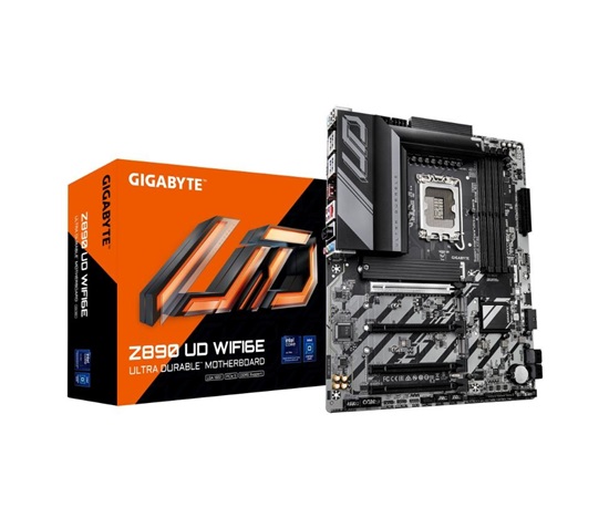 BAZAR - GIGABYTE MB Sc LGA1851 Z890 UD WIFI6E, Intel Z890, 4xDDR5, 1xDP, 1xThunderbolt, WiFi - Po opravě (Komplet)