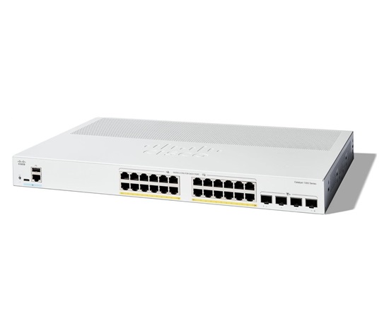 BAZAR - Cisco Catalyst switch C1300-24FP-4X (24xGbE,4xSFP+,24xPoE+,375W) - použito