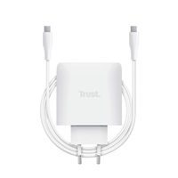 TRUST GaN Nabíječka MAXO 65W, USB-C, bílá
