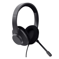 TRUST sluchátka AYDA Max, USB-C/USB-A, ENC, černá