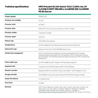 HPE PL DL365g11 AMD Epyc 9115 (2.6-4.1/16C) 2x32G-6400 2x480G MR408i-o/4G o2p10G-T 8SFF 2x1000W 1U Smart Choice