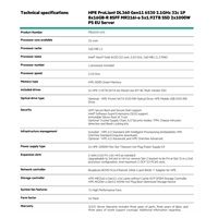 HPE PL DL360g11 6530 (2.1G/32C) 128G(8x16) NS204(2x480G) MR216i-o 5x1.92TB SSD (p40504) 2x1000W 8SFF 2p10GT Smart Choice