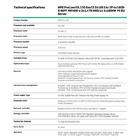 HPE PL DL320g11 5416S (2.0/16C) 64G 3x2.4TB/10k NVIDIA L4 S0K89C MR416i-o8G 8SFF 2x1000W 2x1G Smart Choice