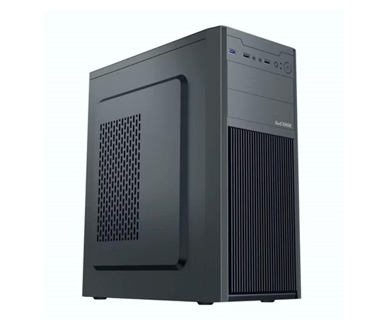 1stCOOL skříň JAZZ 6, micro tower, AU, USB 3.0, bez zdroje, černá