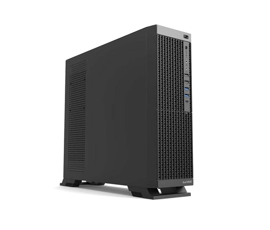 1stCOOL skříň COMPACT 2, Micro Tower, AU, USB 3.0, USB-C, CR, 1x 60mm Fan, černá