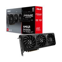 ASUS VGA AMD Radeon RX 9060 XT PRIME OC 16GB, RX 9060 XT, 16GB GDDR6, 2xDP, 1xHDMI