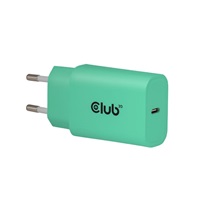 Club3D Nabíječka, USB-C, Power Delivery 15V/2A, 2-pack, zelená