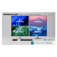 i-tec Thunderbolt 5 Quattro Display Docking Station, Power Delivery 140W