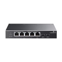 TP-Link switch TL-SG1005P-PD (5xGbE,4xPoE+,1xPoE-in,PoE++,90W, fanless)