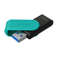Kingston Flash Disk 128GB USB3.2 Gen 1 DataTraveler Exodia S (Black + Turquoise)