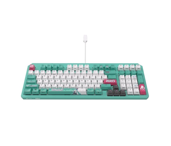 ASUS klávesnice TUF Gaming K3 GEN II Hatsune Miku Edition, mechanická, US