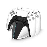 EVOLVEO DockCharge, nabíjecí základna a stojánek pro dva ovladače PS5