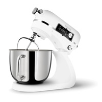 Salente DigiChef+, kuchyňský robot, mísa 6 litrů, celokovový, masomlýnek, digitální displej, bílý