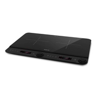 Salente InductPro2, indukční vařič, dvouoplotýnkový, černý