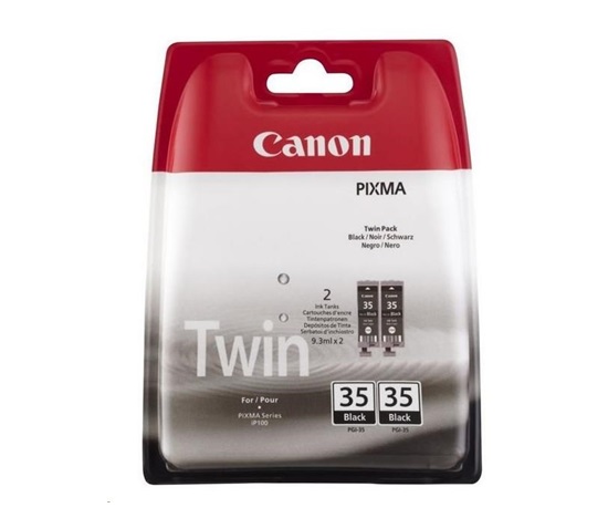 BAZAR - Canon CARTRIDGE PGI-35 Pack pro PIXMA iP100, iP110, TR150 2ks pro (2x191 str.) - Poškozený obal (Komplet)