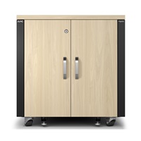 APC NetShelter Soundproof, 12U, Server Rack Enclosure, Maple