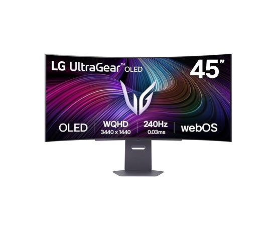 LG MT OLED 44,5" 45GX90SA - OLED panel, Smart, 3440x1440, 240Hz, 2xHDMI, DP, USB 3.0, nast výška, G-sync