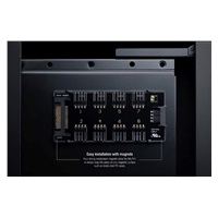 NOCTUA NA-FH1 Fan Hub, 8x 4-pin PWM, SATA napájení, černá