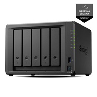 Synology DS1525+ DiskStation (4C/RyzenV1500B/2,2GHz/8GBRAM/5xSATA/2xM.2/2xUSB3.2/2x2,5GbE/1xPCIe/1xUSB-C)