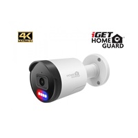 BAZAR iGET HOMEGUARD HGNVK88504 - PoE 4K UltraHD NVR CCTV 8CH + 4x kamera - poškozený obal