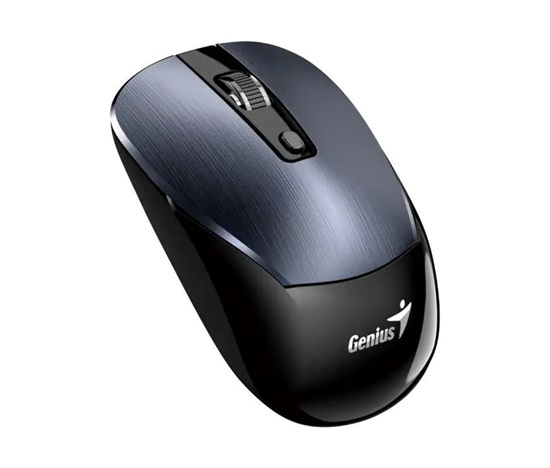 GENIUS myš NX-7125 Iron Grey/ 1200 dpi/ bezdrátová/ Copilot/ kovově šedá
