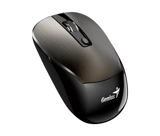 GENIUS myš NX-7125 Chocolate/ 1200 dpi/ bezdrátová/ Copilot/ čokoládově hnědá