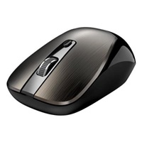 GENIUS myš NX-7125 Chocolate/ 1200 dpi/ bezdrátová/ Copilot/ čokoládově hnědá